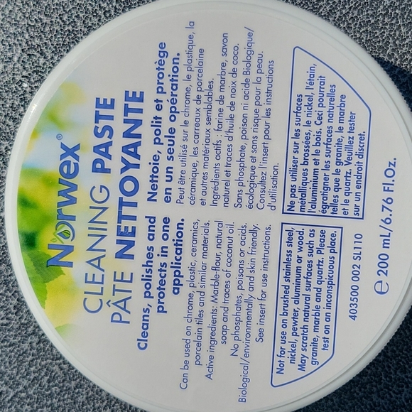 Norwex Cleaning Paste, Window Cloth and EnviroCloth - Picture 2 of 6